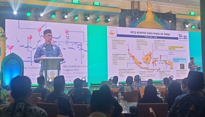 Kepala Biro Pemkesra Sulbar Hadiri ki Launching dan Sosialisasi MTQ VIII KORPRI Tingkat Nasional Tahun 2026
