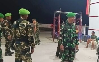 Koramil 1406-05/Majauleng Bergerak, Sinergi Lintas Elemen Amankan Wilayah Kabupaten Wajo