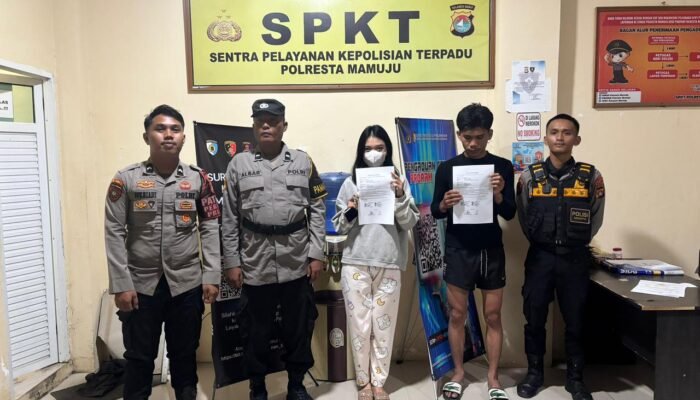 Polresta Mamuju Gerebek ki Pasangan Bukan Pasutri di BTN Manakarra, Pelaku Sempat Sembunyi di Plafon