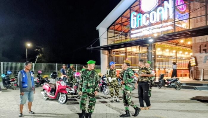 Koramil 1406-01/Tempe Intensifkan Patroli, Gandeng Komcad dan Ormas di Kecamatan Tempe