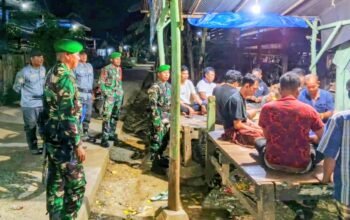 Cipta Kondisi Terus Digencarkan, Koramil 1406-02/Tanasitolo Intensifkan Patroli Bersama