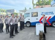 Dirlantas Serahkan mi Mobil SIM Keliling untuk Polresta Mamuju, Dukung Pelayanan Lebih Maksimal