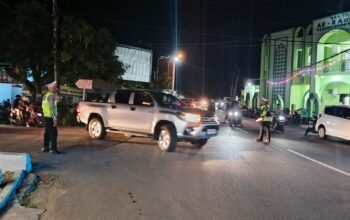 Jamin ki Kenyamanan Ibadah Tarwih, Ditlantas Polda Sulbar Fokus Atur Lalu Lintas di Masjid-Masjid