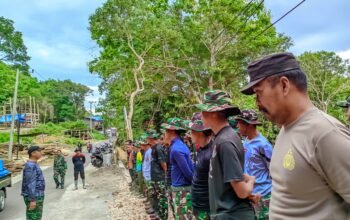 Komandan SSK Terus Tekankan Ki Tauwwa Disiplin dan Sinergitas, Setiap Apel Pagi Satgas TMMD ke 127