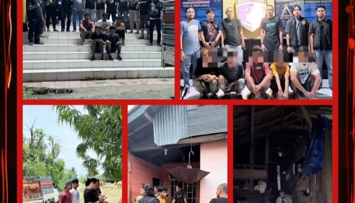 Anggota Polisi Bulukumba Ringkus ki Tiga Terduga Pelaku Curnak di Bone