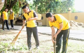 Usai Apel Pagi, Polres Wajo Gelar Kurvei di Sekitar Mako