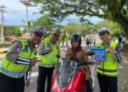 Ajak Selamat Berkendara, Polda Sulawesi Barat Gelar ki Operasi Keselamatan di Jalur Dua Pasokkorang