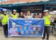 Ops Keselamatan: Ditlantas Polda Sulbar Sasar ki Komunitas Ojek di Kali Mamuju Ajak Jadi Pelopor Tertib Berkendara