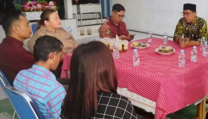 Kunjungi API, Kepala Bakesbangpol Sulbar Ajak ki Ormas Keagamaan Kawal Pembangunan Pancadaya