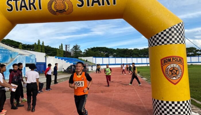 Tes Kesamaptaan Jasmani Polda Sulbar, Personel Antusias ki Jaga Kondisi Fisik