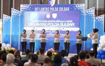 Kampanye Keselamatan Ditlantas Polda Sulbar Sukses ki, Sita Respon Positif dan Dorong Kesadaran Berlalu Lintas