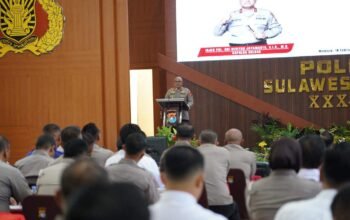 Rapim Polda Sulbar, Tindak Lanjuti ki Hasil Rapim TNI-Polri dan Rapim Internal Polri