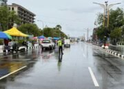 Antisipasi Jalan Licin Saat Gerimis, Ditlantas Polda Sulbar Terus Ingatkan ki Pengendara untuk Tertib Demi Keselamatan