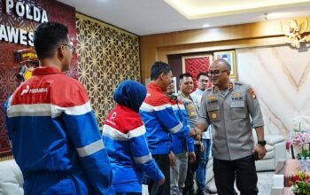 Audiensi Kapolda Bersama Tim Survei Pertamina dan Slog Polri, SPBP Khusus Polisi Jadi Prioritas di Sulbar