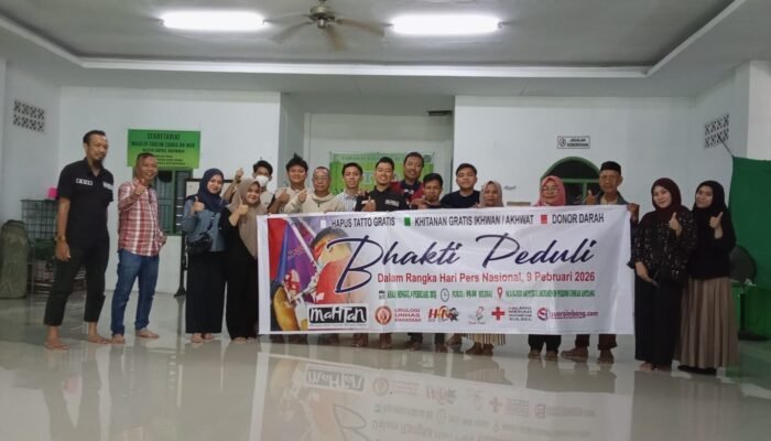 Mahtan Gelar ki Hapus Tatto Gratis Diikuti Puluhan Warga