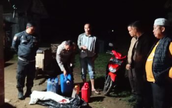 Kapolres Sinjai Tekankan Ops Cipta Kondisi Jelang Ramadhan, Polsek Sinjai Timur Amankan 40 Liter Miras
