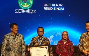 Mengukir Prestasi Gemilang, RSUD Sinjai Dianugerahi Penghargaan Zona Integritas Wilayah Bebas Korupsi