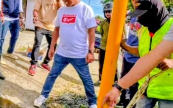 Bupati Wajo Pimpin Kerja Bakti Massal, Tindak Lanjut Arahan Presiden Prabowo Subianto