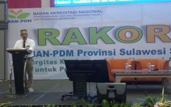 BAN-PDM Sulsel Pakintaki, Gelar Rakorda Paling Pertama Tauwwa