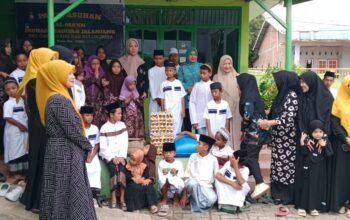 Isteri Bupati Andi Utta Sambangi Panti Asuhan Al Maun Jalanjang