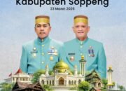 Bupati dan Wakil Bupati Wajo Ucapkan Selamat Hari Jadi ke-765 Soppeng