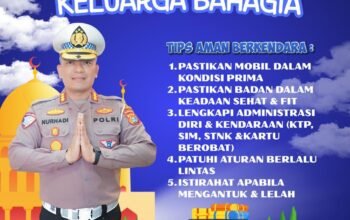 Ditlantas Polda Sulbar Berbagi ki Tips Mudik Aman, Jamin Perjalanan Keluarga Bahagia di Bulan Ramadan