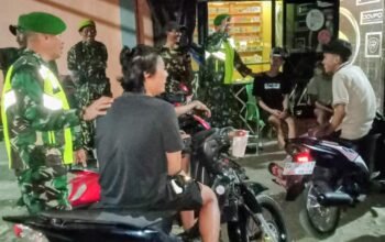 Sinergi TNI dan Komponen Bangsa, Koramil 1406-09/Sajoanging Gelar Patroli Cipta Kondisi Wilayah