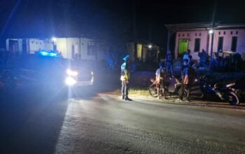 Patroli Blue Light Ditlantas Polda Sulbar Berikan ki Rasa Aman, Jamin Kenyamanan Ibadah di Bulan Ramadan