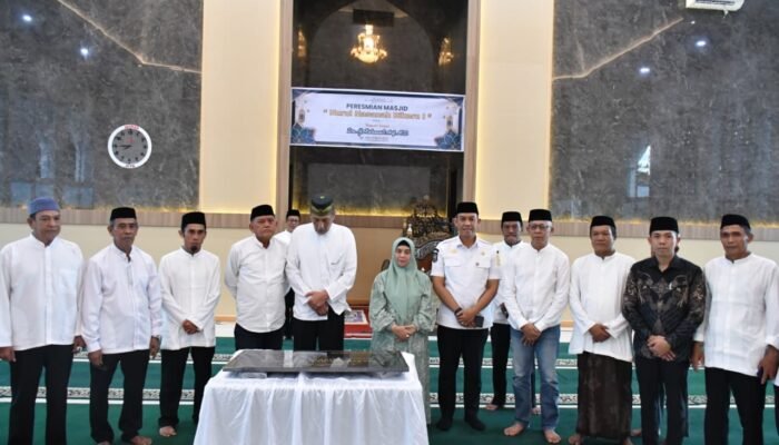 Masjid Nurul Hasanah Bikeru Sinjai Diresmikan, Jadi Pusat Ibarat dan Sosial