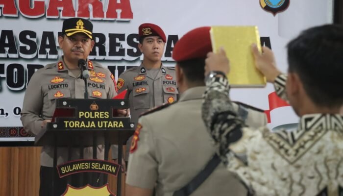 Akp Muhammad Arif jabat ki Kasat Resnarkoba Toraja -Utara Yang Baru  ‎