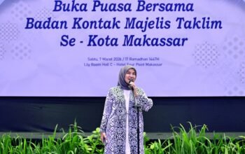 Aliyah Mustika Ilham Dorong Ki Penguatan Peran Majelis Taklim dalam Buka Puasa BKMT Makassar