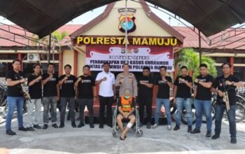 Nekat Melawan, Otak Pencurian 27 Motor Trail Ambruk mi Diterjang Timah Panas