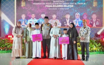 Santri TPQ Al-Ikhlas Polres Sidrap Borong ki Juara Lomba Azan Tingkat Sulsel