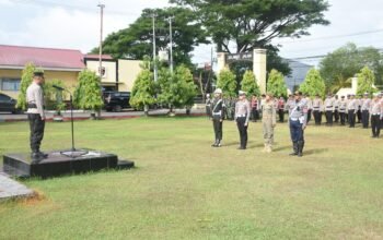 Kapolres Bulukumba Pimpin ki Apel Gelar Pasukan Operasi Ketupat 2026