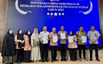 Tauwwa Bulukumba Raih ki Opini Kualitas Tinggi dari Ombudsman RI pada Penilaian Pelayanan Publik 2025
