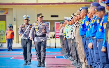 Amankan ki Idul Fitri 1447 H, Polres Sidrap Gelar Pasukan Operasi Ketupat 2026