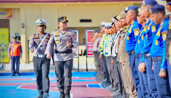 Amankan ki Idul Fitri 1447 H, Polres Sidrap Gelar Pasukan Operasi Ketupat 2026