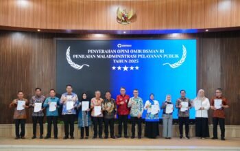 Cegah Maladministrasi, Bupati Bantaeng Hadiri Ki Penyerahan Opini Ombudsman RI