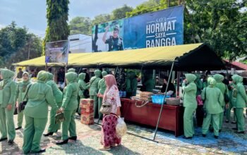 Sambut Idul Fitri 1447 H, Kodim 1406/Wajo Gelar Bazar Ramadan TNI Serentak untuk Masyarakat