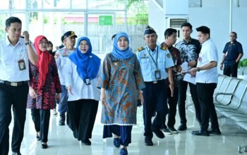 Aliyah Mustika Ilham Hadiri Ki Pembukaan Posko Mudik BPJS Kesehatan di Pelabuhan Makassar