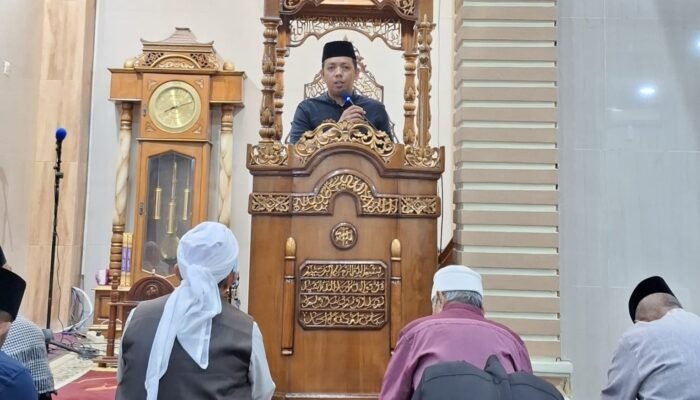Lurah Mangasa Tutup mi Rangkaian safari Ramadhan Dibeberapa Masjid di Wilayahnya