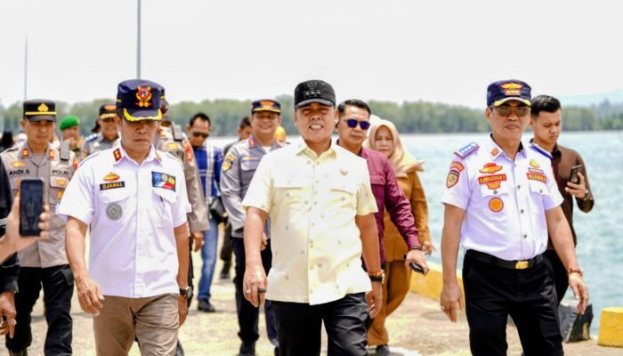 Bupati Wajo Lepas Pemudik Gratis dari Pelabuhan Bangsalae Siwa ke Tobaku Sultra