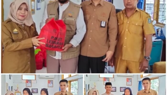 Tauwwa Kadis Sosial Bulukumba Serahkan ki THR kepada SLRT PW dan Non PW Serta Tagana