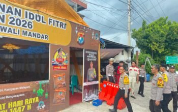 Mobile, Dirlantas Polda Sulbar Bersama Perwira Pastikan ki OPS Ketupat Marano Siap Melayani Masyarakat