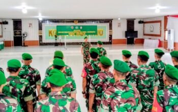 Kodim 1406/Wajo Berangkatkan Personel Cuti Lebaran, Dandim Tekankan Disiplin dan Keselamatan