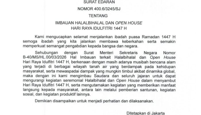 Wali Kota Makassar Ikuti Ki Edaran Mendagri, Open House Idulfitri Dibatasi Satu Hari