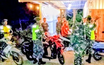 Koramil 1406-07/Takkalalla Intensifkan Patroli Gabungan Jelang Idul Fitri