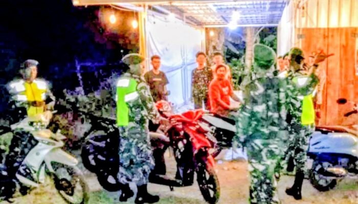 Koramil 1406-07/Takkalalla Intensifkan Patroli Gabungan Jelang Idul Fitri