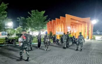 Libatkan Komcad dan Organisasi Kepemudaan, Koramil Tempe Perkuat Patroli Kamtibmas