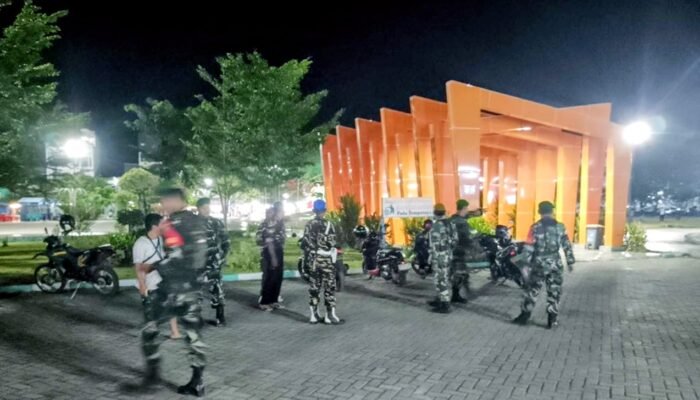 Libatkan Komcad dan Organisasi Kepemudaan, Koramil Tempe Perkuat Patroli Kamtibmas